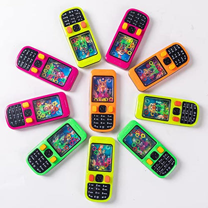 48 Pcs Handheld Water Ring Games Party Favors, Easter Egg Fillers, Back to School Classroom Prizes,Goodie Bags Stuffers,Return Gifts for Kids Birthday Party,Treasure Box,Pinata Filler Bulk