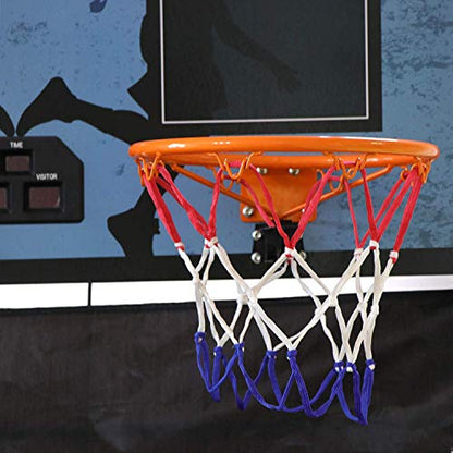 Saturnpower Shot Creator Indoor Basketball Arcade Game Foldable Electronic Double Shootout Sport Game Official Home Dual Shot Basketball 2 Player with 4 Balls