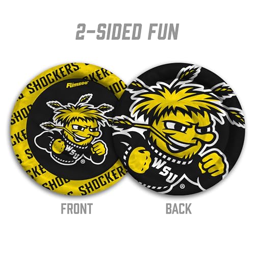 YouTheFan NCAA Wichita State Shockers Flimzee Bean-Bag Flying Disc - style: Wichita State Shockers
