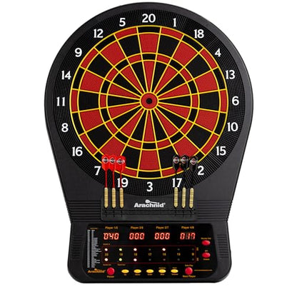 Arachnid Cricket Pro Tournament-Quality Electronic Dartboard up to 40 Games and 315 Variations (Including Popular Cricket Modes) - style: Pro 650