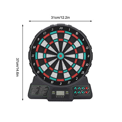 Electronic Dartboard, Dartboard Electronic Sboard, Automatic SCO Darts Toys Set for Family athes