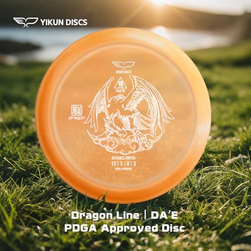 Yikun Disc Golf Driver | Professional PDGA Approved Discs Golf | Phoenix Star Distance Driver | 170-175g | Fairway Golf Disc Perfect for Outdoor Games and Competition