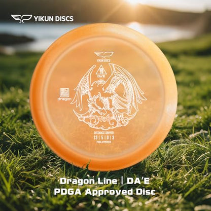 Yikun Disc Golf Driver | Professional PDGA Approved Discs Golf | Phoenix Star Distance Driver | 170-175g | Fairway Golf Disc Perfect for Outdoor Games and Competition