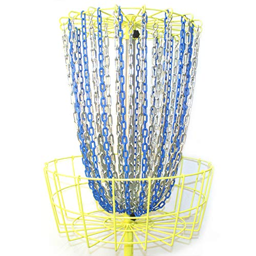 Disc Store Disc Golf Basket Chain - Plastic Chain for Frisbee Golf Baskets, Light Weight and Highly Visible Target Chain Accessory for Disc Games, Approximately 28 inches - color: Blue