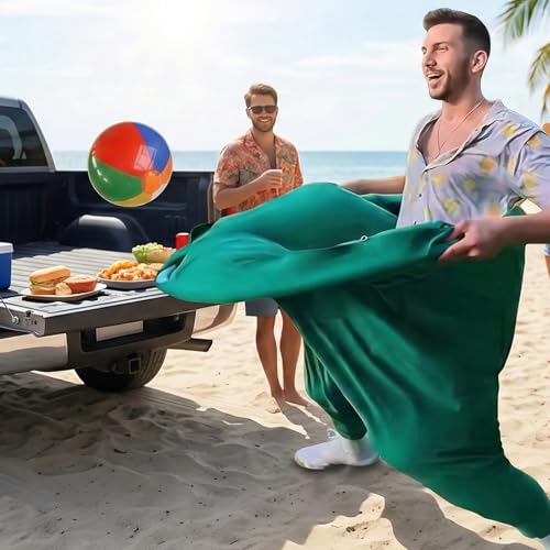 Granny Pants Yard Game - 2pcs Giant Pants with 8 Bouncy Balls and 2 Pumps, Breathable&Durable! for Giant Outdoor Games for Adults and Family, Lawn Field Game Set Gifts, Family Backyard Games