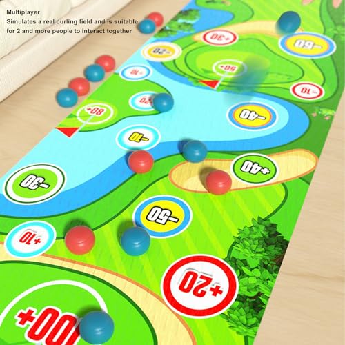 Tabletop Ball Game,Portable Easy to Set Up Interactive Puzzle Multiplayer Plastic Steel Nonwoven Basketball Soccer Golf Balls Game for Kids Adults Family (Golf) - size: Golf