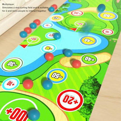 Tabletop Ball Game,Portable Easy to Set Up Interactive Puzzle Multiplayer Plastic Steel Nonwoven Basketball Soccer Golf Balls Game for Kids Adults Family (Golf) - size: Golf