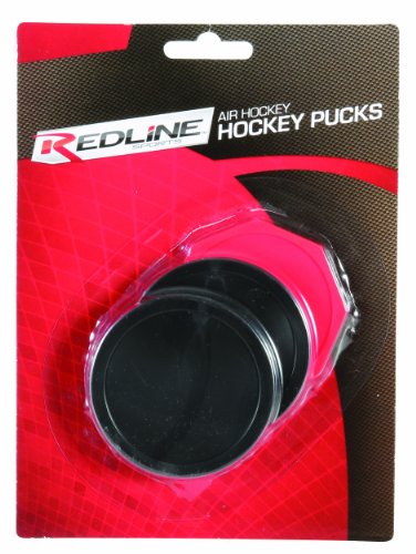 Redline Air Hockey Replacement Puck Set – 3-Pack with 1 Octagonal & 2 Round Pucks for Standard Air Hockey Tables – Durable, Smooth Glide Game Accessories