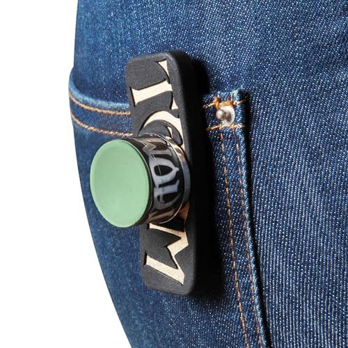 Taom Magnetite Billiard Pool Cue Chalk Holder with Cup in Branded Box, Black