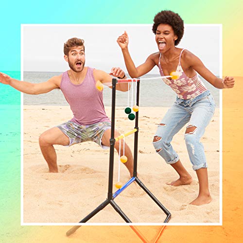 Franklin Sports Replacement Ladderball Bolas - color: Green/Yellow, size: One Size
