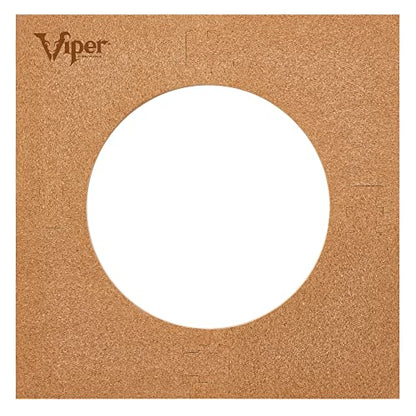 Viper Wall Defender II Dartboard Surround, Cork Lined Dart Board Wall Protector, Reversible EVA Foam Dartboard Backboard, Fits 17.75 and 18 Inch Boards