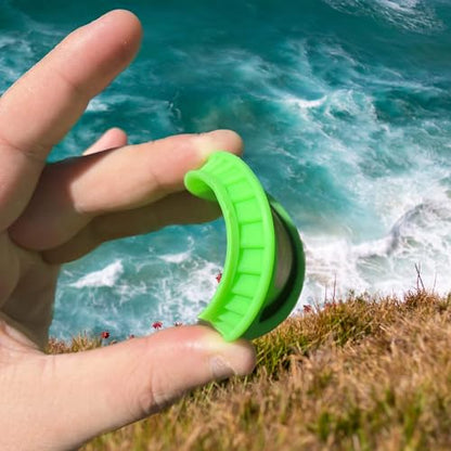 Gravity Disc - Mini Flying Discs 6-Pack, Pocket-Sized, Flies 200+ Feet, Disc Golf Accessories, Ultimate Frisbee, Trick Shots, Gadgets for Camping, Outdoor Fun & Yard Games