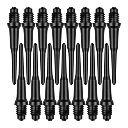 Soft Tip Dart Points (300 and 600 Pack) - 2BA Thread Plastic Dart Tips Replacement Dart Accessories Set - Black