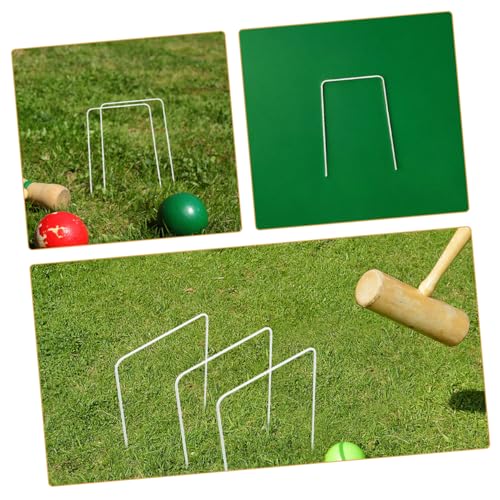 10pcs Durable Replacement Accessories for Outdoor Lawn Game Easy Setup for Family Gatherings and Backyard Fun for Croquet Gateball Play