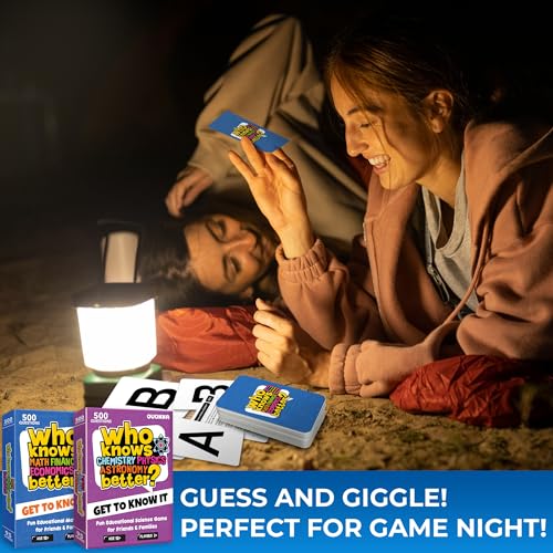 QUOKKA Board Games for Kids 8-12 – Set of 4 Family Card Games for Kids and Adults – Trivia Cards for Family Game Night – Who Knows It Better – 2000+ Questions Across Biology, Culture, STEM and Math - color: 02. 4 in 1 Set