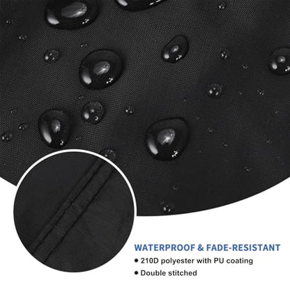 Ping Pong Table Cover Outdoor Table Tennis Table Premium Waterproof PU Coating All Weather Protection Covers