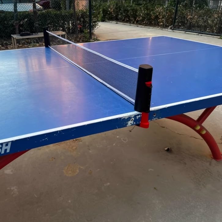 Table Tennis Racket Set with Retractable Net, Ping Pong Set Portable,4 Paddles, 6 Balls, withCarrying Case