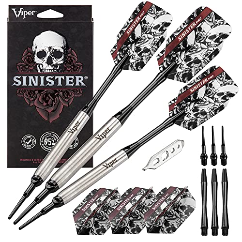Viper Sinister 95% Tungsten Soft Tip Darts - size: 16 grams, style: Teardrop Barrel