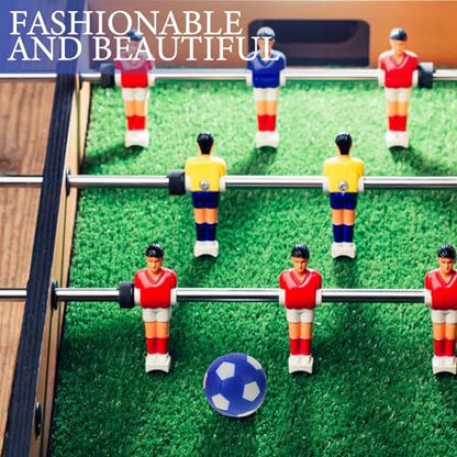WOONEKY Table Soccer Balls 9pcs Replacement Balls 1.42in for Tabletop Soccer Games Decorations