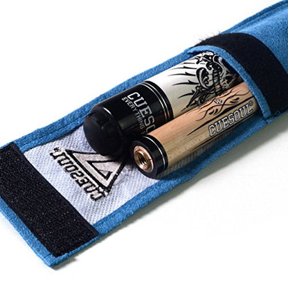 CUESOUL 58 inch 1/2 Maple Pool Cue Stick Kit-Rockin Series - color: G407, size: 21oz