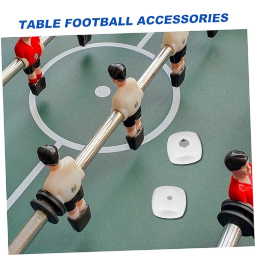 Toddmomy 4Pcs Foosball Stop Ring Goal Bar Locator Positioners for Table Soccer Enhance Game Precision Easy Installation for Home