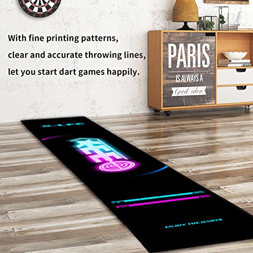 WL&ALLEN Professional and Cool Dart Mat Non Slip - color: multicoclour