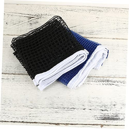 2pcs Regulation Pong Net Bike Cage Mount Base Keychain Mirror Equipment Table Tennis Ball Net Suit Table - size: 175*15CM