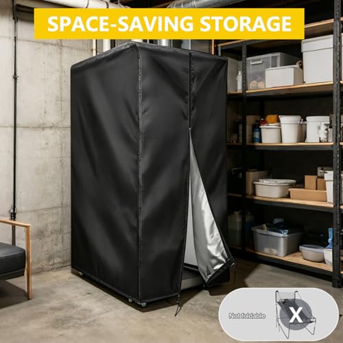 Basketball Arcade Cover Compatible with Hall of Games, 420D Waterproof Indoor Basketball Hoop Covers - 25" L x 48" W x 84" H, Shooting Machine Arcade Basket Ball Game Case (Cover Only) - size: 25"L x 48"W x 84"H