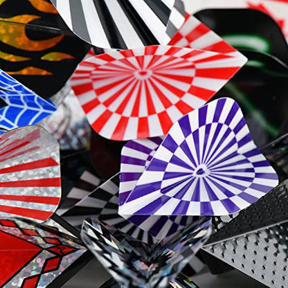 Standard Dart Flights Durable Replacement Dart Accessories Perfect Flights Equipment Supplies for Dart Games 60pcs 90pcs Select