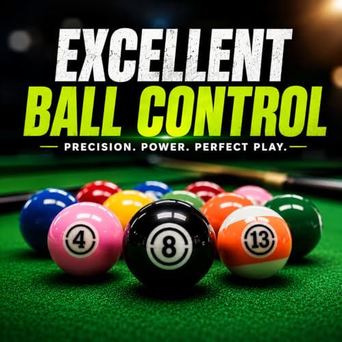 HMQQ 2 1/4" Replacement 8 Ball for Pool Table, Regulation Size Professional Resin Billiard Ball, Durable Glossy Finish, Single Black Pool Ball - style: Black 8