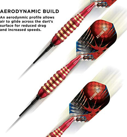Viper Atomic Bee Soft Tip Darts, 16 Grams - color: Red