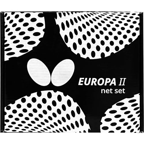 Butterfly Towel and Ball Box – Durable Heavy Gauge Corrugated Cardboard Table Tennis Towel and Ball Box – Hexagonal Shaped – Black and White Logos All Around, Used