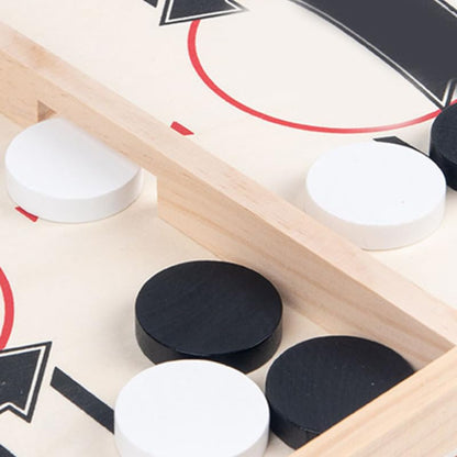 KICHOUSE 10 Pcs Fast Sling Puck Game Pieces for Family Tabletop Hockey Game Portable Interactive Fun for Kids and Adults