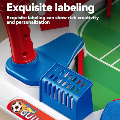 Foosball Table Game,Interactive Soccer Board Game for Kids,Mini Foosball Table Games,Soccer Simulation Games for Indoor and Outdoors Family Gatherings Interactive Birthday Sports