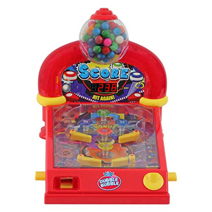 Dubble Bubble DB100P Pinball Gumball Machine - Lights - Sounds (Red)