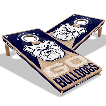 YouTheFan NCAA 2' x 4' Slogan Series Professional Wood Cornhole Game - color: Butler Bulldogs