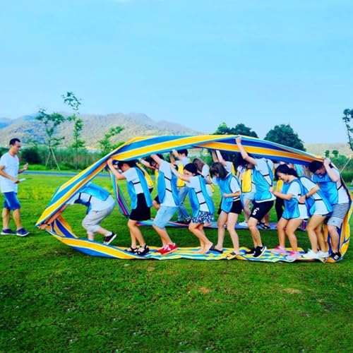 Outdoor Relay Race Rolling Mat, Fun Playing Run Mat, Teamwork Activity Rug for Group Games & Field Day Events(6m/236.2in) - size: 6m/236.2in