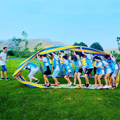 Outdoor Relay Race Rolling Mat, Fun Playing Run Mat, Teamwork Activity Rug for Group Games & Field Day Events(6m/236.2in) - size: 6m/236.2in
