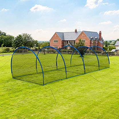 FORZA Pop-Up Baseball Batting Cage | Portable, Fiberglass Frame with Polyester Netting, Instant Setup for Anywhere Practice | Multiple Size Options, Includes Carry Bag - size: 40ft, style: Fully Enclosed