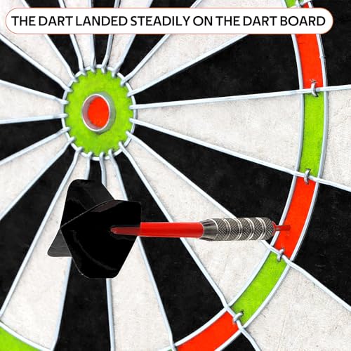 Dartboard Cabinet Set with 18" Bristle Dartboard - Self-Healing Sisal, 6 Steel Tip Darts, Scoreboard & Chalk - All-in-One Game Room Set for Home, Bar, Garage (Gray)