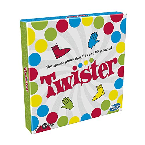 Hasbro Gaming Twister Game, Outdoor Family Games, Fun Party Game, Ages 6+ - style: Classic