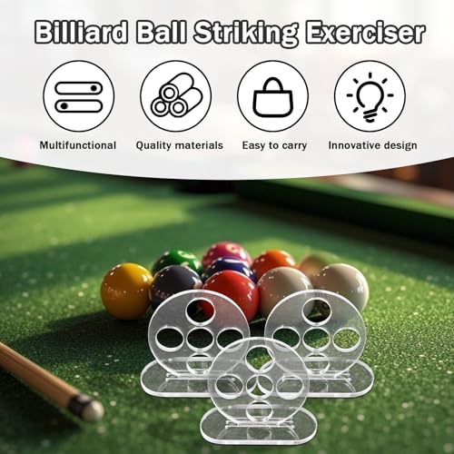 Billiards Training Aids, Pool Cue Exerciser Trainer, Billiards Training Device, Billiard Rod Trainer, Pool Cue Lathe