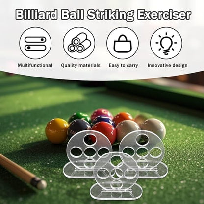 Billiards Training Aids, Pool Cue Exerciser Trainer, Billiards Training Device, Billiard Rod Trainer, Pool Cue Lathe