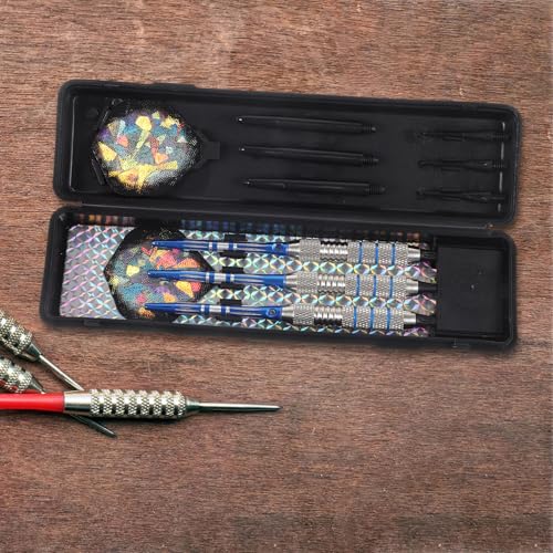 Abaodam Electronic Darts 18 Gram Soft Tip Professional Dart Set with Metal Tips and Carrying Case for Indoor and Outdoor Sports Play