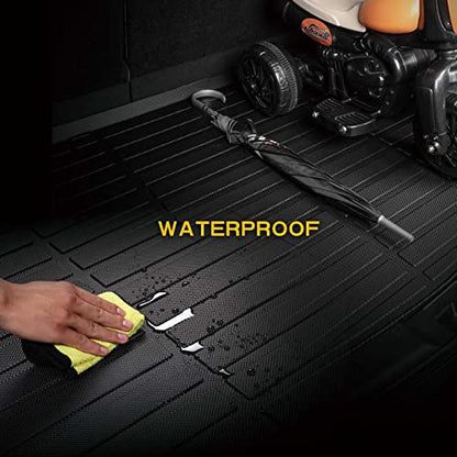 All Weather Car Floor Mats & Cargo Liner Set for Subaru Crosstrek 2024 2025 & Impreza 2024 2025 TPE Trunk Liner fit for Subaru Crosstrek Accessories for Impreza - style: 33|For Subaru Crosstrek/Impreza | 2024 2025 | Set