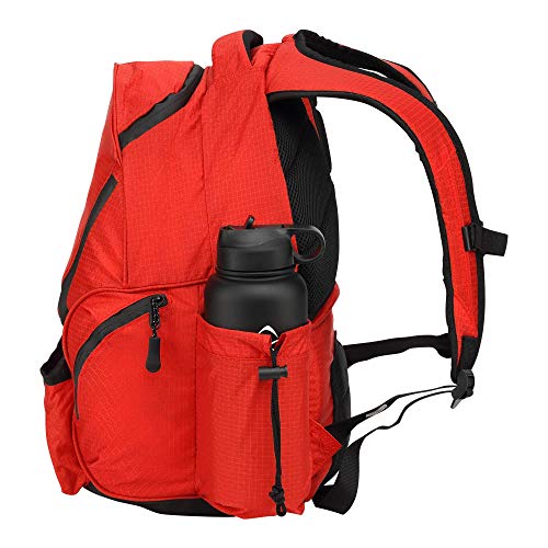 Prodigy Disc BP-3 V3 Backpack Disc Golf Bag - color: Red