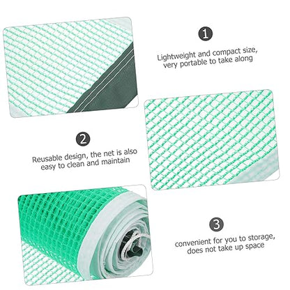 WOONEKY Outdoor Table Tennis Net Thickened Pe Design for Stable Play Lightweight and Portable Sports Equipment for Use Easy to Clean and Maintain