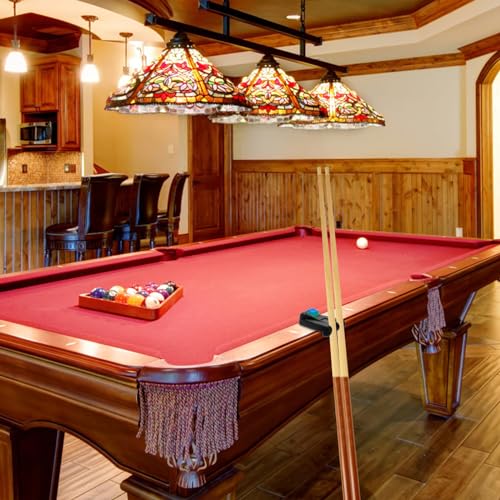 Eorbow 2 Holes Pool Cue Holder, Portable Weighted Cue Rest Cue Stick Holder, Billiard Cue Rack with Chalk Holder, Mini Non-Slip Pool Cue Rack Claw