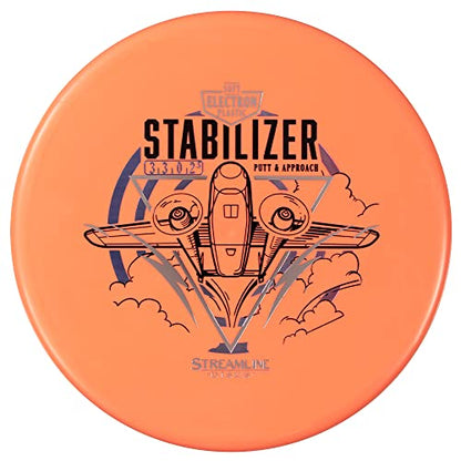 Streamline Discs Electron Stabilizer Disc Golf Putter (Choose Your Firmness/Colors May Vary) - size: 170-175g, style: Soft