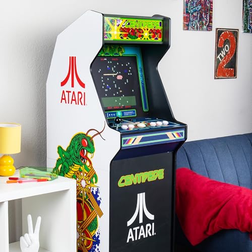 Arcade Classics - Atari Centipede Ultra Series Game Machine, 40 Games, 17" Liquid Crystal Screen - Indoor Cabinet, Retro, Gaming Console, Basement Decoration, Man Cave - style: Centipede Ultra Series